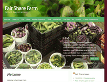 Tablet Screenshot of fairsharefarm.com